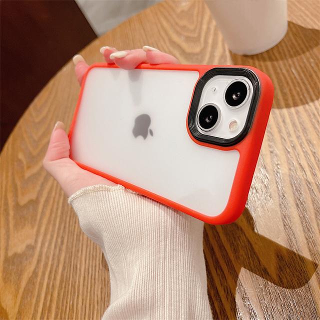Противоударный матовый прозрачный чехол для Iphone 13 12 11 Pro Max X Xr Xs, мягкий силиконовый защитный бампер, задняя крышка для Iphone 13pro Max