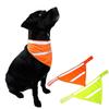 Chihuahua Teddy Pet Bibs Reflective Dog Saliva Towel Fluorescent Dog Scarf Bandana for Dogs Velcro Luminous Dog Collar