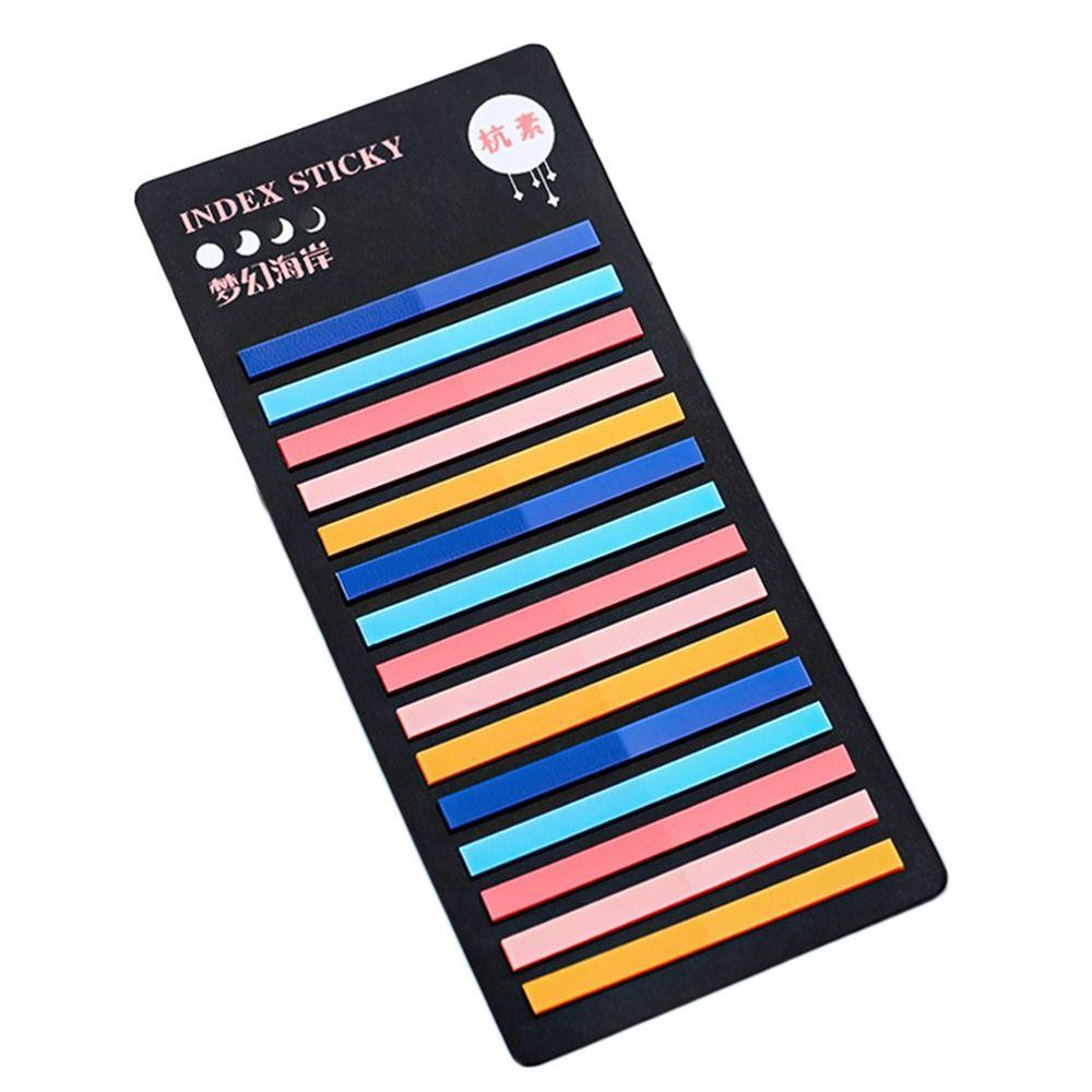 DIY закладка полоска для вкладок канцелярские принадлежности этикетка блокнот индексные флажки клейкие заметки наклейка