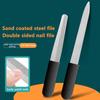 S/L DIY Нейл-арт Профессиональная пилка для ногтей Металлическая пилка для ногтей Двусторонняя Высококачественная пилка для ногтей Маникюр Педикюр Бьюти-инструменты