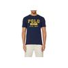 Polo Letter Print Crew Neck Short Sleeve T-Shirt Men Tops 710782133-001