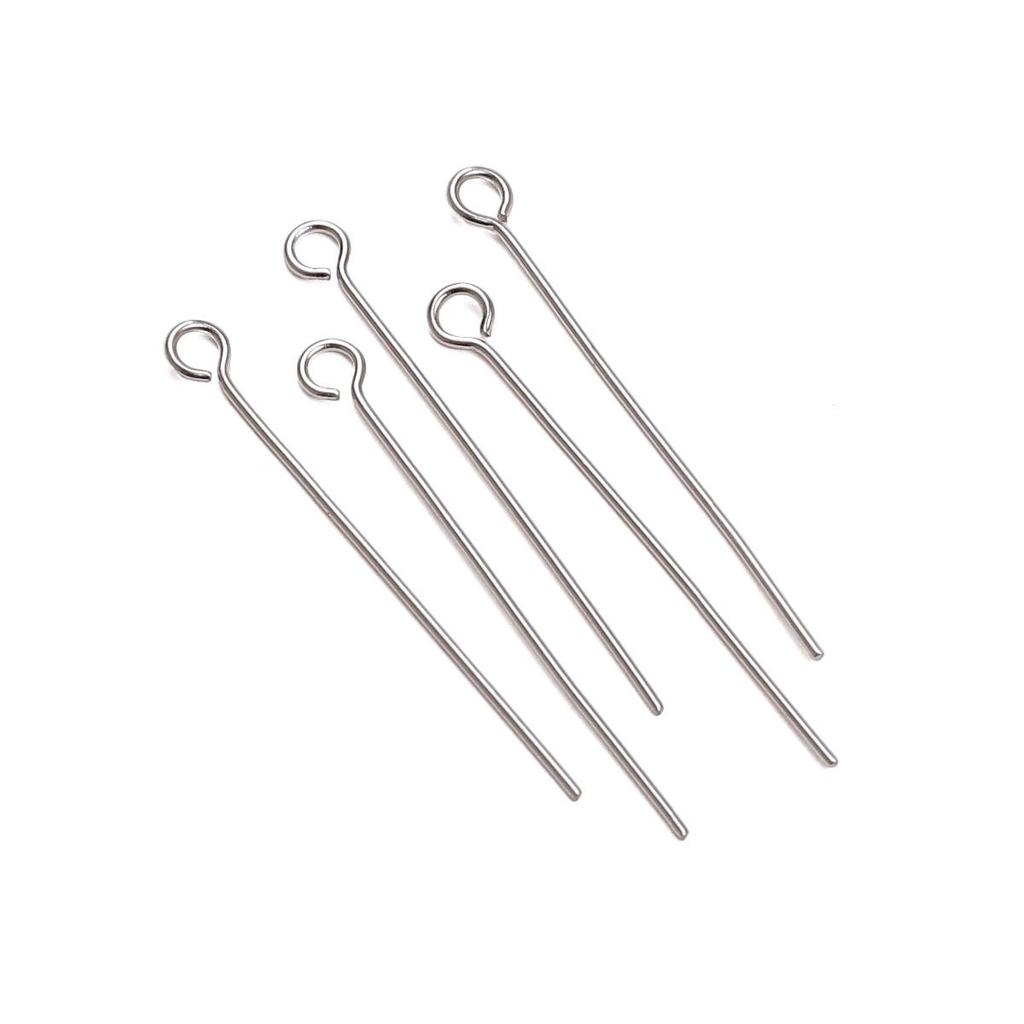 200 нержавеющих Т-образных булавок с крупными головками, нетускнеющие бусинные иглы для DIY-украшений.