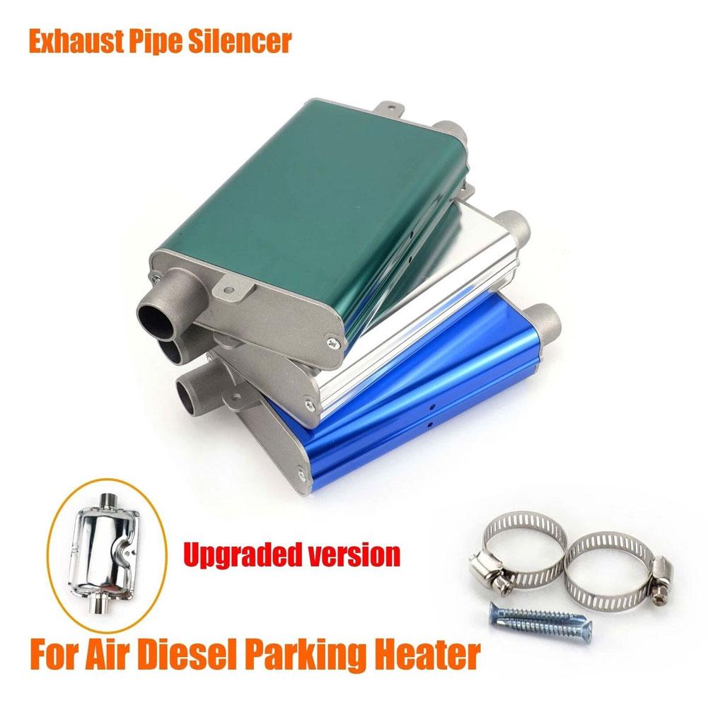24 ММ Глушитель S-образный Воздушный Дизельный Парковочный Отопитель Выхлопная Труба Сплав Алюминия Малый Средний Большой Для Автомобиля Грузовика Кемпера Фургона