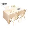 Kitchen Table Cover Tablecloth for Rectangle Table, Cream Style Pure Color Tablecloth, Waterproof Oil-Proof Easy Clean PEVA Coffee Tables Dorm