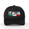 Италия Италия Итальянский Флаг Бейсболка Унисекс Регулируемая Snapback Классическая Сетчатая Дышащая Тракерская Шляпа Для улицы Козырек