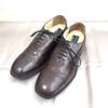 80s 90s Vintage Bostonian Size 9.5D B 27.0 27.5cm Semi Brogue Leather Shoes Dark Brown(USED)