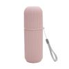 Toothbrush Holder with Cover Plastic Toothbrush Toothpaste Storage Box Portable Travel Camping Cover Home Health Organizer Case