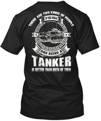 Есть два типа людей в этой футболке Er Tanker Сделано в США Размеры от S до 5XL