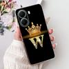 Чехол для Xiaomi Poco X7 Pro 2025 Милая Корона Буквы Мягкий Прозрачный Силикон Задняя Крышка Телефона Для Xiaomi Poco X7 X 7 X7Pro Capa