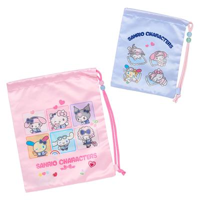 Sanrio Набор из 2 мешков на завязках Академия Искрящиеся Персонажи Sanrio Рекомендуемый возраст от 3 лет 005533 (#ПутешествиеСанрио)