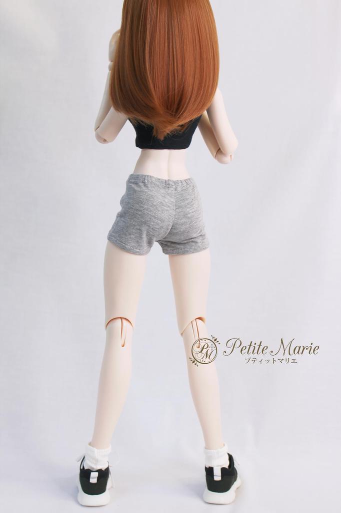 DD совместимая длина легкий фитнес повседневный 60см одежда для BJD куклы [Petite Marie] 1/3 1/4 леггинсы, серый, гетры, брюки, леггинсы, брюки, брюки,