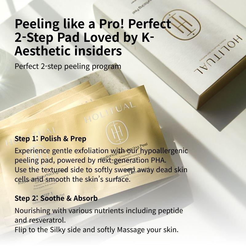 HOLITUAL Обновляющий пилинг «Сияние» (на 12 недель)