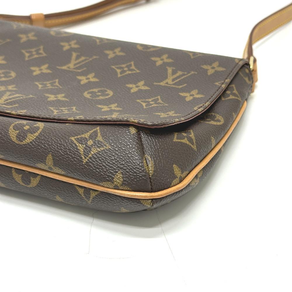 Louis Vuitton M51257 MusetteTango Короткая наплечная сумка Холст Монограмм Коричневый