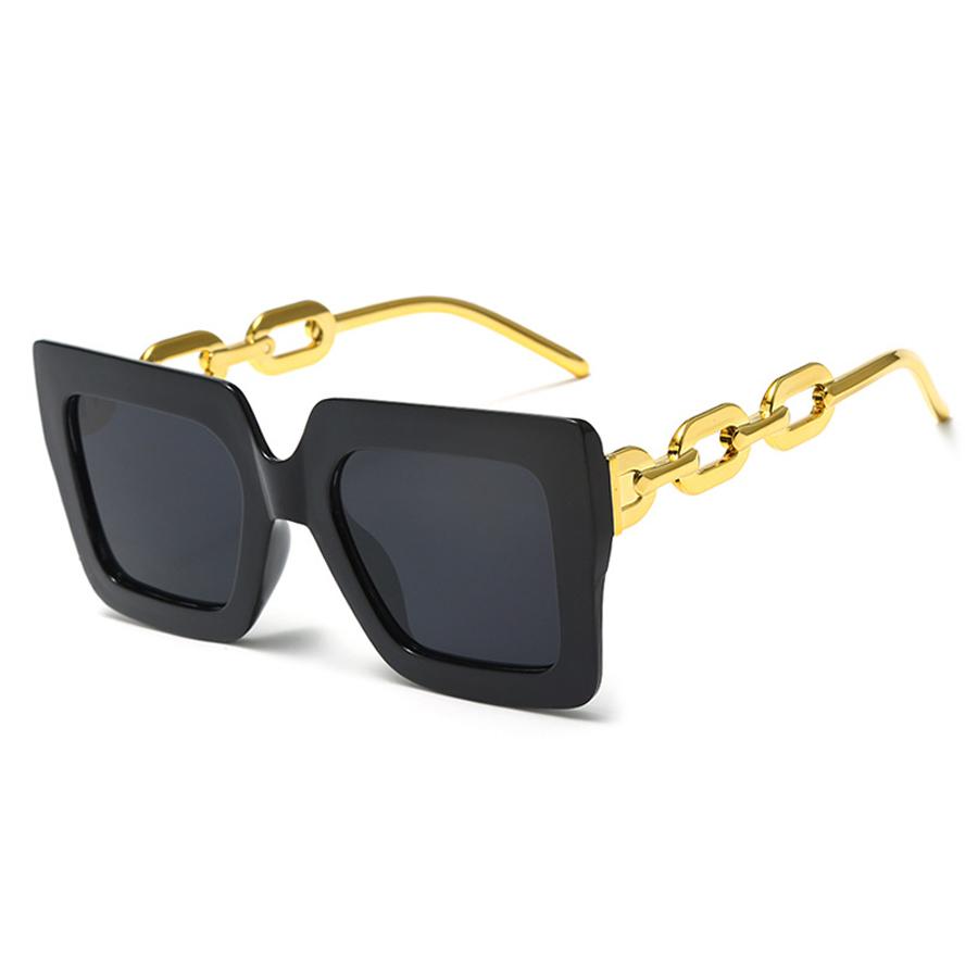 Трендовые винтажные солнцезащитные очки оверсайз для женщин, ретро мода, пляжные солнцезащитные очки, большая квадратная оправа, солнцезащитные очки, защита от УФ-лучей UV400