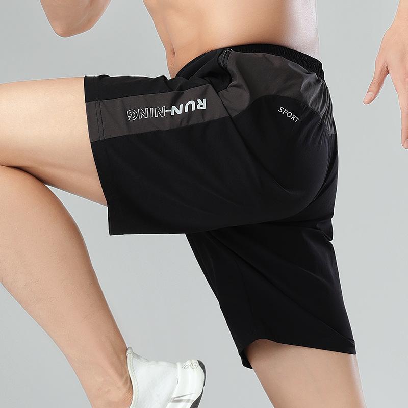 Men's Quick-Dry Nylon Ice Silk Casual Running Shorts