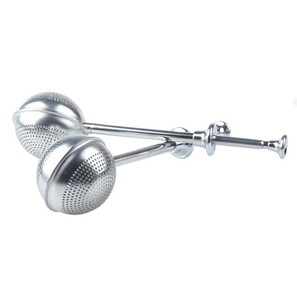 Mesh Tea Strainer Stainless Steel Tea Design Infuser Pipe Holder Tool for Mug Teapot Teaware Infuser Reusable Metal Steel Tea