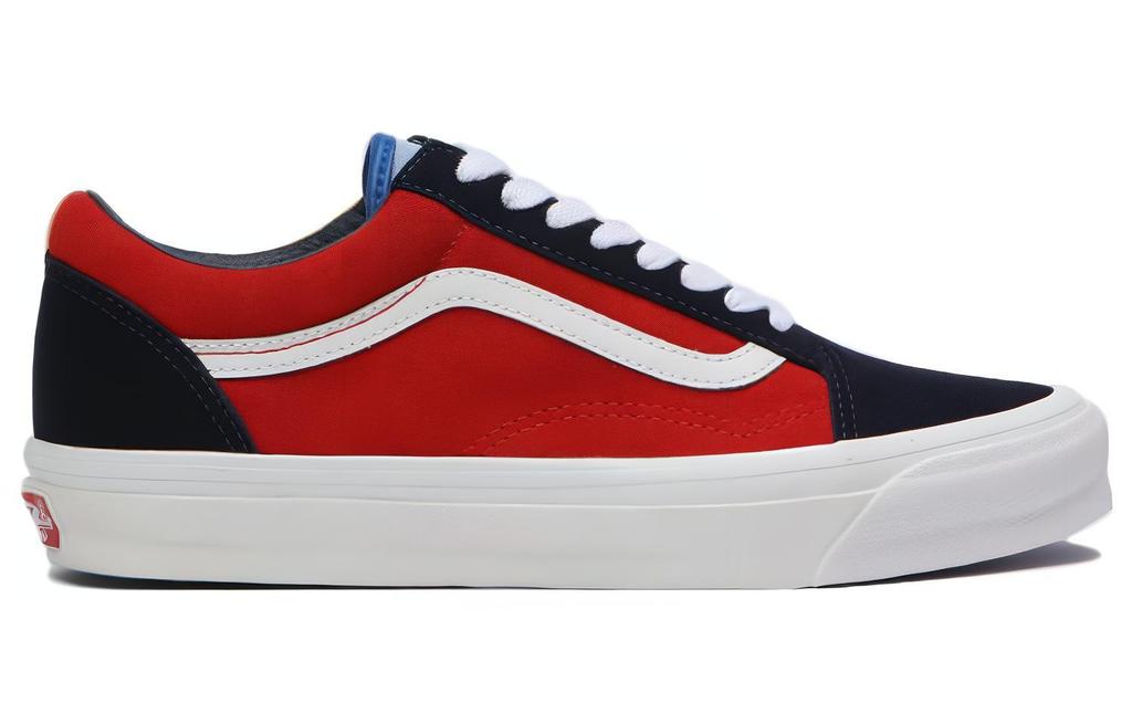 Vans OG Old Skool LX 'Off The Wall - Navy Red'