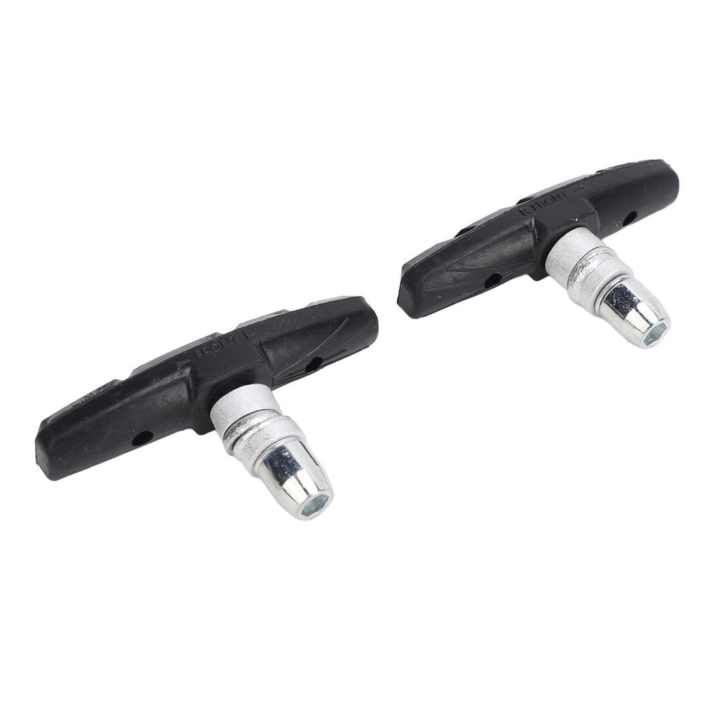 2pcs Bike Brake Pads Bicycle V Brake Pads Bike Brake Blocks Kit for MTB Mountain Road Bicycle Low