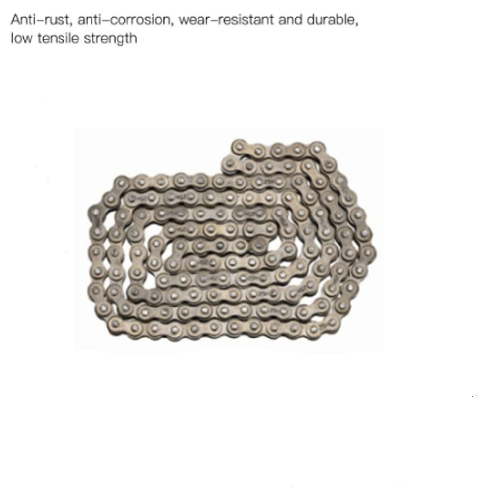 Steel Roller Chain 106 Links Drive Chain Durable 25H Chain Electric Scooter