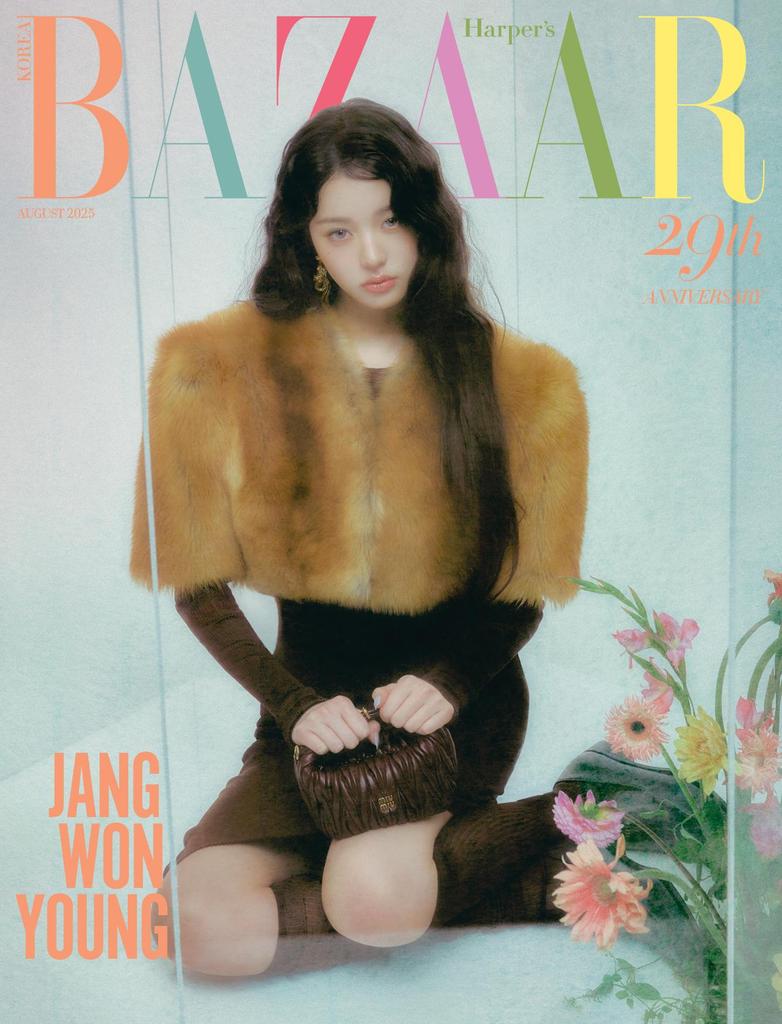 HARPER'S BAZAAR Korea 2025 Август IVE JangWonyoung,Xdinary Heroes,Baby Don't Cry