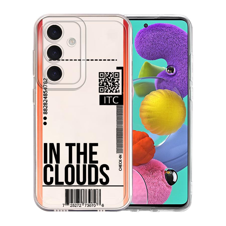 Креативный чехол-портмоне для посадочного талона для телефонов Samsung Galaxy A57 A14 A16 A34 A35 A36 A37 A54 A15 A52 A56 A55 A25 A51 A26 A24 A52 A17