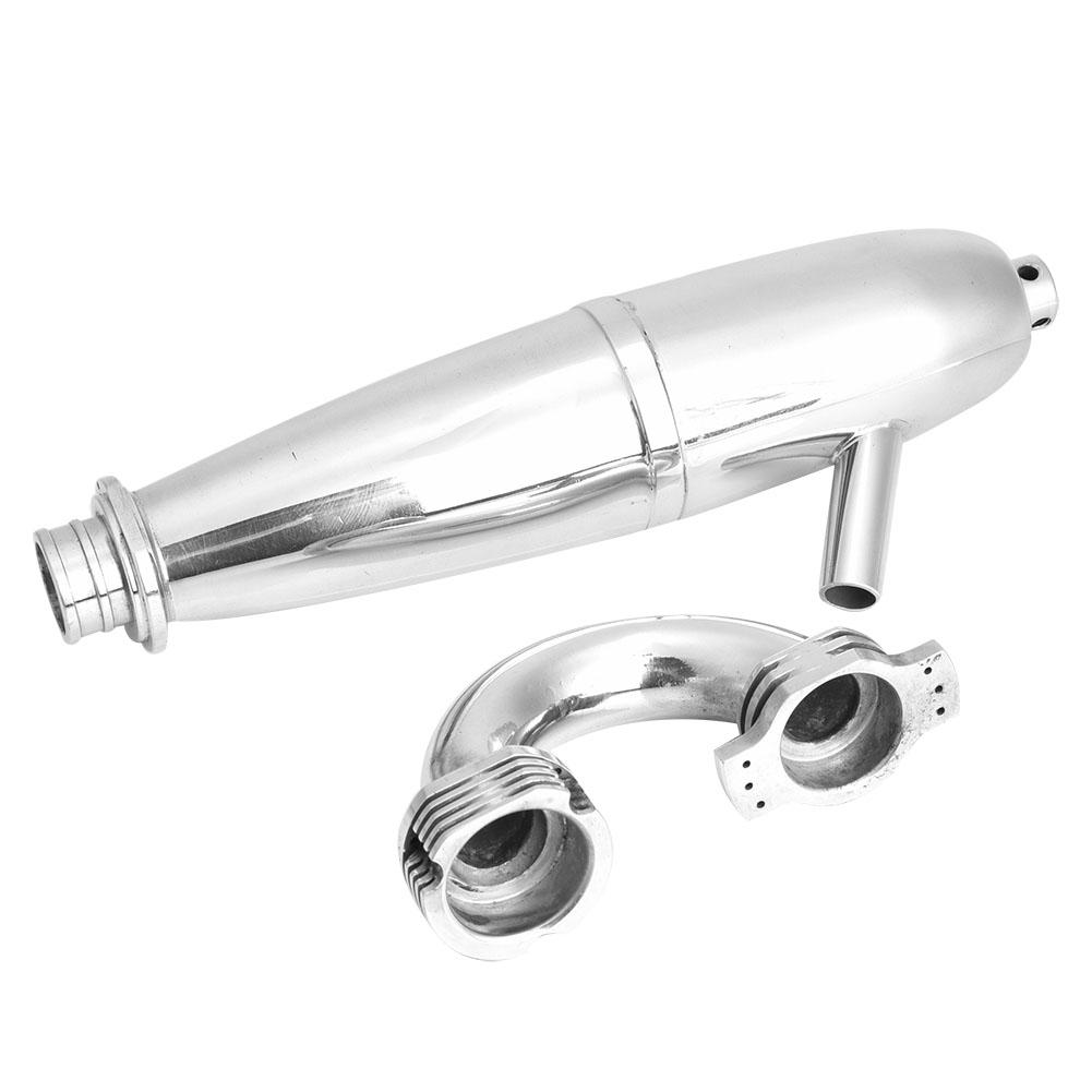 Dual Exhaust Joint Tube for HSP Redcat 1 8 RC Car for SH GO 21 28CXP Engine