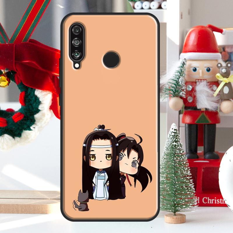 Чехол Неукротимый Лань Чжань Вэй Ин для Huawei Nova 12i 11i 8i 12s Y73 Y72 Y61 Y91 Y90 Y70 Y60 9 10 SE P60 Pro P30 P40 Lite