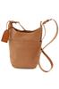 Shoulder Bag Genuine Leather Greige [Genten] Women's GE-44100-43