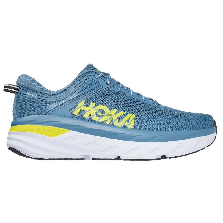 HOKA One One Bondi 7 Provincial Blue Citrus 1110518-PBCS
