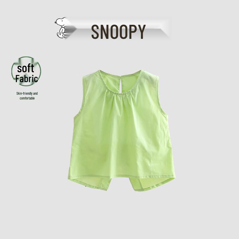 Snoopy Girls' Summer Two-Piece Polka Dot Set