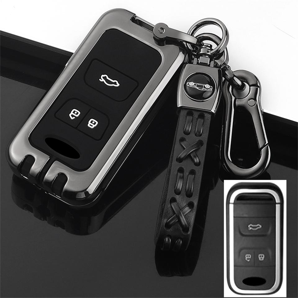 Чехол для автомобильного ключа Chery Tiggo 8 7 5X 2019 2020 Smart Keyless Remote Fob Защитный чехол для брелока держатель для автомобильного стайлинга аксессуары