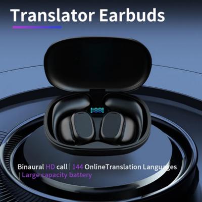 Переводчик Наушники-вкладыши с функцией перевода на 144 языка Bluetooth-наушники для путешествий с музыкой и звонками, использование с приложением
