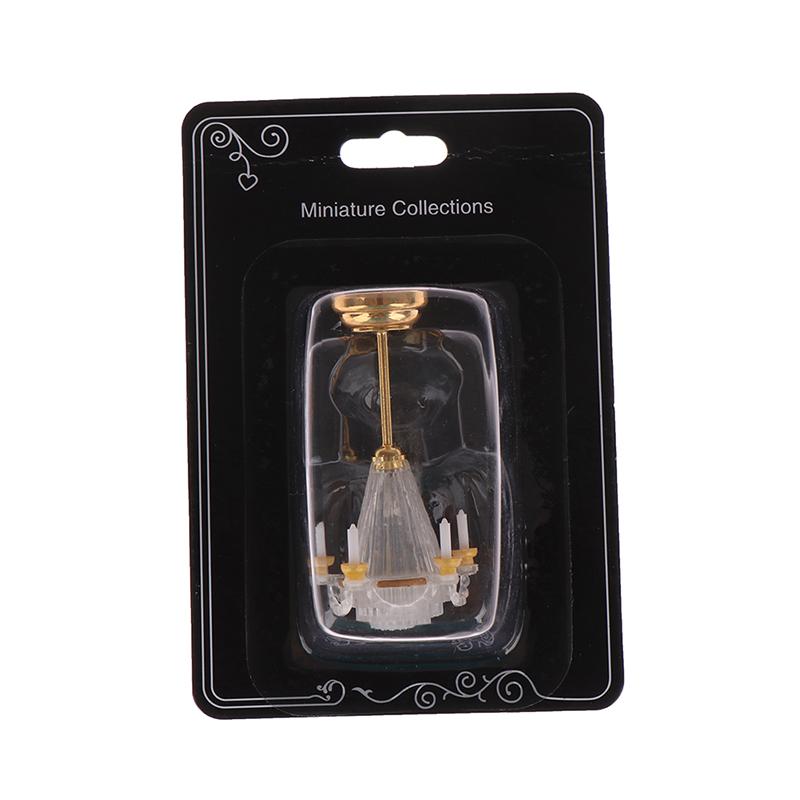 1:12 Dollhouse Miniature Ceiling Lamp LED Lamp Wall Light Living Room Decor Toy