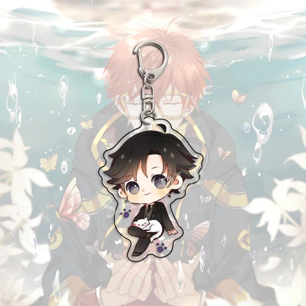 Аниме Игра Брелок Yoosung Zenny 707 Jumin Saeran Q Версия Фигурки Брелок Подвеска на Сумку Брелок Подарок для Друзей