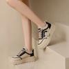 Женская обувь весна и осень новая повседневная обувь на платформе белая обувь для показа стоп спортивная обувь для сноуборда с юбкой обувь для папы