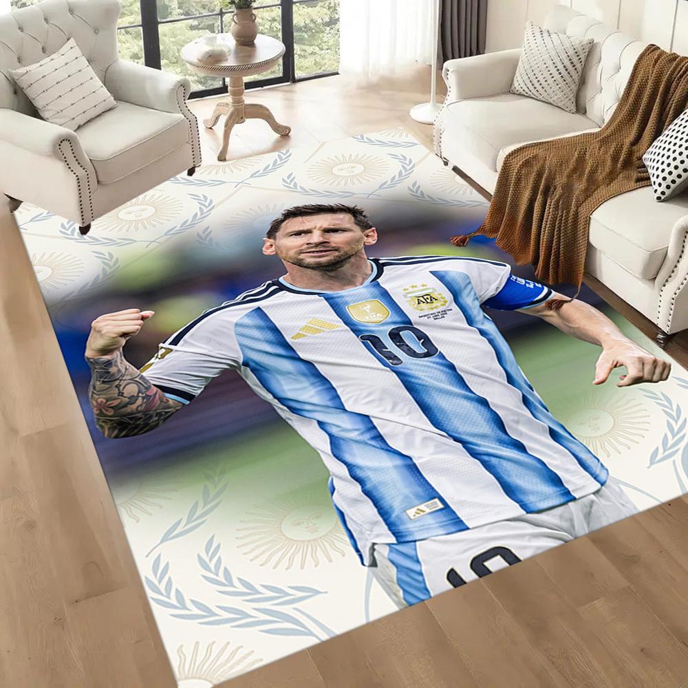 Messi 68 Area Rug Suitable for Dormitory Kitchen Decorate room Dining Room Antislip Carpet Office home decor
