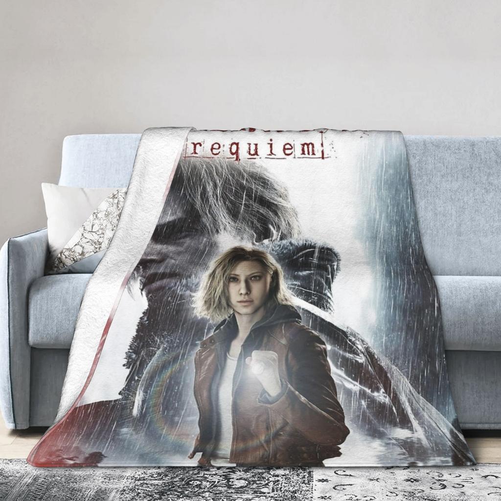 Residents Evils 9 Requiem Blanket Warm Cozy Fluffy Throw Blankets for Couch 50x60 Inch Multi-size Plush Thin Quilt
