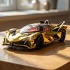 1:32 Apollo EVO Версия с гальваническим покрытием Суперкар Металл Сплав Литая Модель Автомобиля Настольный Дисплей Коллекционные Предметы Украшение Праздничные Подарки