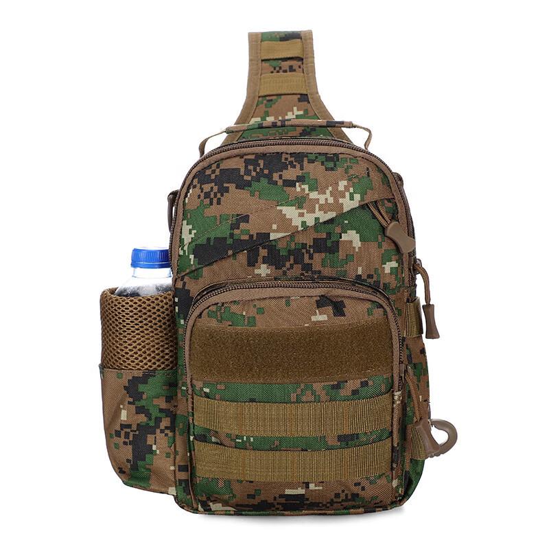 Tactical Camouflage Waterproof Water Bottle Chest Bag