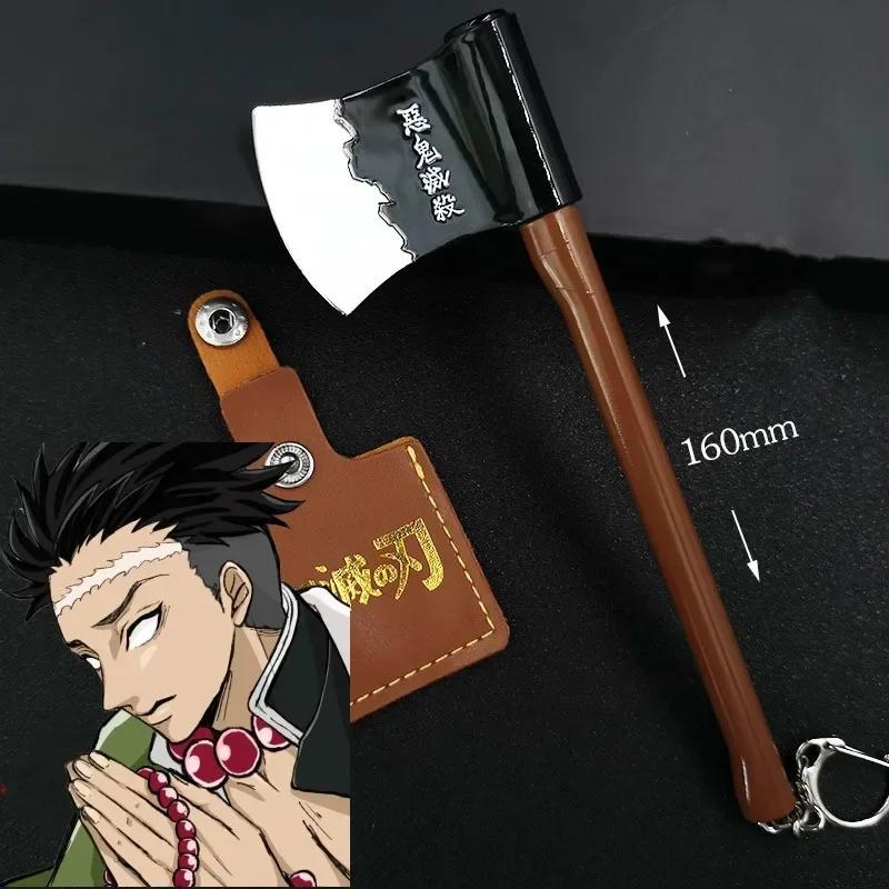 25 см металлический меч убийцы демонов Катана Танджиро меч Кимецу Но Яиба железный нож ниндзя японский катана самурайский меч детская игрушка Ainme подарок