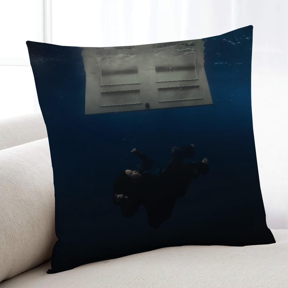 Певец B-Билли Айлиш-Eilish-ES наволочка для подушки Дом Постельное белье Диван Гостиная Наволочка Простая Мягкая для кожи Чехол на подушку Подарок на вечеринку