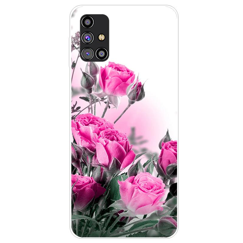 Чехол для телефона Samsung M31s Мягкий силиконовый чехол TPU для Samsung Galaxy M31s Чехол M31 SM 31S GalaxyM31 Бампер Coque