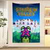 Игровой коврик Stardew Valley, красочный настенный гобелен, подвесной таро, хиппи коврики на стену, декор для стены комнаты в общежитии