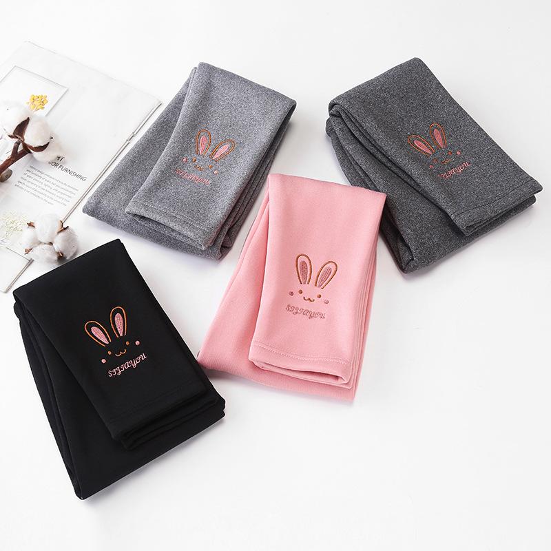 Леггинсы для девочек, весенне-осенние модели, верхняя одежда, детские леггинсы с бархатной подкладкой, зимние штаны