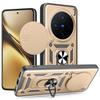 For Vivo X200 5G Case with Slide Camera Lid PC+TPU Kickstand Phone Cover