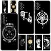 Moon Tarot Cat Aesthetic Phone Case for Samsung Galaxy A51 A71 A21S A12 A11 A31 A52 A41 A32 A23 A33 A53 A73 A03S A13 5G Cover