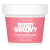 Berry Croovy, Осветляющая маска для лица с гликолевой кислотой, 100 мл(3.38 жидких унций)