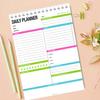 Daily Planner Coil Design Weekly Planner Notepad Appointments Reminders Notebook for Home School Office