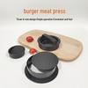 Круглый пресс для котлет Инструмент для приготовления гамбургеров и рисовых шариков
