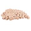 100PCS Alphabet Wooden Beads 12mm Side Length Cube 4.5mm Hole Diameter Wooden Letter Beads for Handcraft